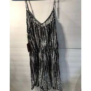 womens one piece short outfit multi color medium